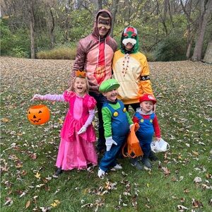 Super Mario Brothers Family Costumes